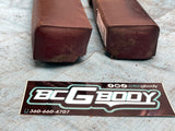 1978 - 1987 Gbody Malibu Cutlass Monte Regal Armrest Pad Burgundy OEM GM Pair