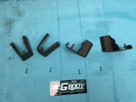 1978 - 1988 Gbody Seat Track Cap Cover Set Four Piece Black OEM Genuine GM