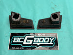 1978-1988 Gbody Monte Rear Tag Pocket License Plate Light Lens Pair OEM GM