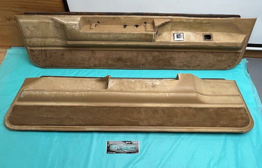 1978-1988 Gbody Monte Regal Cutlass Lower Door Panel Pair Power LH RH OEM GM