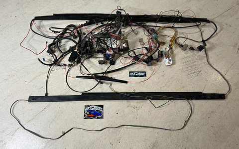 1981 - 1988 Gbody Cutlass Interior Wiring Harness With Sweep Gauges OEM GM