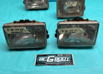 1980-1986 Gbody Monte Cutlass Regal Elco Headlight Bucket & Retainer SET OEM GM