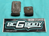 1978-1987 Gbody Grand Prix Windshield Glass Stop Bracket Set OEM Genuine GM