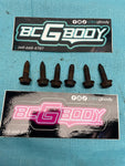 1978-1980 Gbody Monte Carlo Bumper to Header Panel Bolt Set 6pcs OEM GM