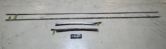 1978-1981 Gbody Malibu Wagon Drip Rail Chrome Molding Trim Set OEM Genuine GM