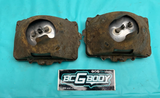 1980-1986 Gbody Monte Cutlass Regal Elco Headlight Bucket & Retainer SET OEM GM