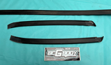 1984-1987 Gbody Grand National 3PC Rear Window Molding Trim Black OEM Genuine GM