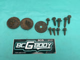 1978 - 1980 Gbody Malibu Monte Elco Inner Fender Wheelhouse Hardware Kit GM OEM