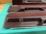 1981 - 1988 Gbody Cutlass Brougham Interior Upper Lower Power Door Panels OEM GM