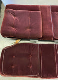 1978-1987 Gbody Cutlass Pillow Top Rear Bench Seat Regal Maroon OEM GM Nice