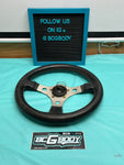 1978 - 1988 Gbody Grant Three Spoke Steering Wheel Aftermarket 13 Inch