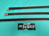 1978 - 1981 Gbody Chevrolet Malibu 4 Door Front Window Trim Set Chrome OEM GM