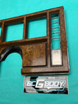 1981 - 1983 Gbody Buick Regal Dash Instrument Bezel Woodgrain OEM GM 25508095