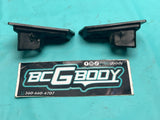 1978-1988 Gbody Monte Rear Tag Pocket License Plate Light Lens Pair OEM GM