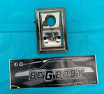 1981-1988 Gbody Cutlass Brougham Trunk Lock Bezel Emblem OEM GM 20235093