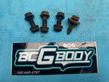 1981-1988 Gbody Monte Carlo Right Front Bump Shock Hardware x4 Bolts OEM GM