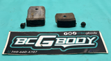 1978-1988 Gbody Monte Carlo Windshield Glass Stop Bracket Set OEM Genuine GM