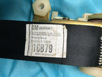 1978 - 1988 Gbody Bench Seat Right Front Seatbelt Retractor Blue OEM Genuine GM