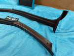 1981 - 1988  Gbody Regal Cutlass Monte B-Pillar Interior Trim Pair Brown GM OEM