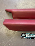 1978 - 1988 GM GBODY Monte Cutlass Regal Arm Rest Pad Pair Red OEM GM