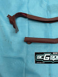 1978 - 1987 Regal Monte Cutlass Malibu Gbody Dash Corner Trim Pair Maroon OEM GM