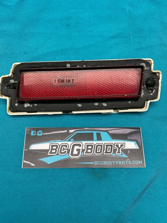 1981-1986 Gbody Monte Carlo Rear Side Marker Light Red RH OEM Genuine GM 5971900