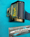 1978-1988 Gbody Rear Bench Seat Seatbelt Strap Monte Regal Cutlass Blue OEM GM