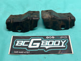 1987-1988 Gbody Cutlass Header Panel Bracket Euro Nose Pair LH RH OEM Genuine GM