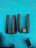 1978-1988 Gbody Seat Track Cap Cover Set Four Piece Black OEM Genuine GM