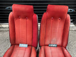 1978 - 1980 Gbody Monte Carlo Manual Bucket Seat Pair W/ Tracks OEM Genuine GM