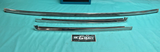 1978-1988 Gbody Monte Regal Cutlass Front Window Molding Trim 3 Piece GM OEM