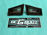 1978-1988 Gbody Monte Rear Tag Pocket License Plate Light Lens Pair OEM GM