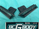 1978-1988 Gbody Monte Rear Tag Pocket License Plate Light Lens Pair OEM GM