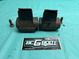 1978-1988 Gbody Monte Bench Seat Seatbelt Set Kit Oxblood Cutlass Regal OEM GM