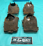 1980-1986 Gbody Monte Cutlass Regal Elco Headlight Bucket & Retainer SET OEM GM