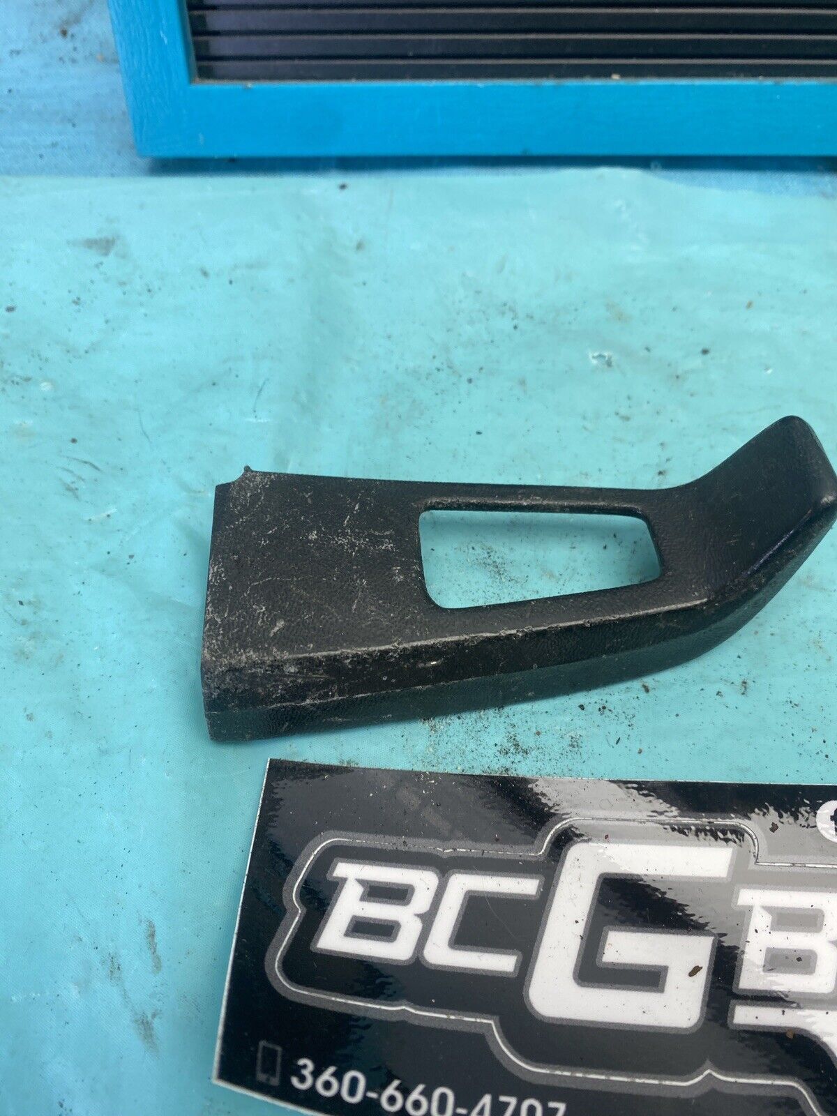 1978-1988 Gbody Head Rest Seat Belt Guide Cutlass Regal Monte OEM GM RH LH Pair.