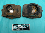 1980-1986 Gbody Monte Cutlass Regal Elco Headlight Bucket & Retainer SET OEM GM