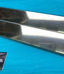 1981-1987 Buick Regal 4 Door Sedan Rear Door Rocker Stainless Trim Chrome OEM