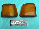 1987-1988 Gbody Cutlass Supreme 442 Salon Euro Corner Lamp Light Lens Set OEM GM