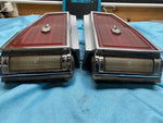 1981 - 1986 Chevrolet Monte Carlo Tail Light Lamp Lens Pair OEM Genuine GM