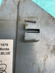 1978-1987 Gbody Regal Kick Panel Monte Cutlass Malibu Blue RH OEM Genuine GM