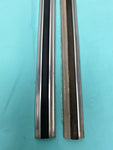 1981 - 1988 Gbody Body Side Chrome Black Adhesive Molding Trim Pair OEM GM