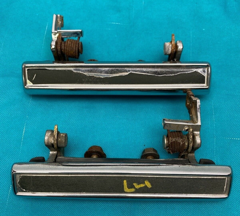 1978-1988 Gbody Exterior Door Handle Monte Malibu Regal Cutlass Elco Pair OEM GM