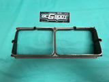 1981 - 1986 Gbody Oldsmobile Cutlass Supreme Headlamp Light Bezel Pair OEM GM