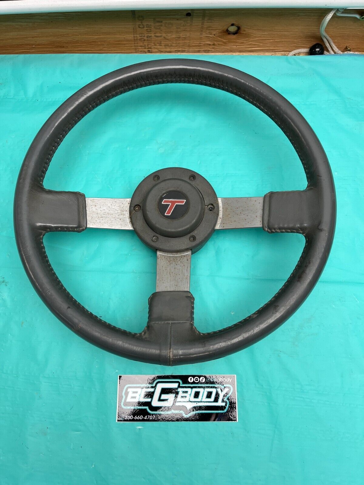 1984 - 1987 Gbody Buick Regal T-Type Sport Steering Wheel 15" OEM Genuine GM