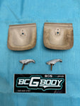 1978 - 1988 Gbody Sunroof Cutlass Monte Coat Hook Set W/  Retainers Tan OEM GM