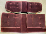 1978-1987 Gbody Cutlass Pillow Top Rear Bench Seat Regal Maroon OEM GM Nice