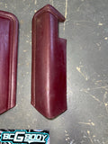 1978 - 1980 Pontiac Grand Prix Red Arm Rest Pad RH/LH Set OEM GM Nice