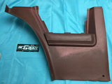 1978 - 1988 GBody Monte Carlo LEFT Lower Interior Rear Door Panel Maroon