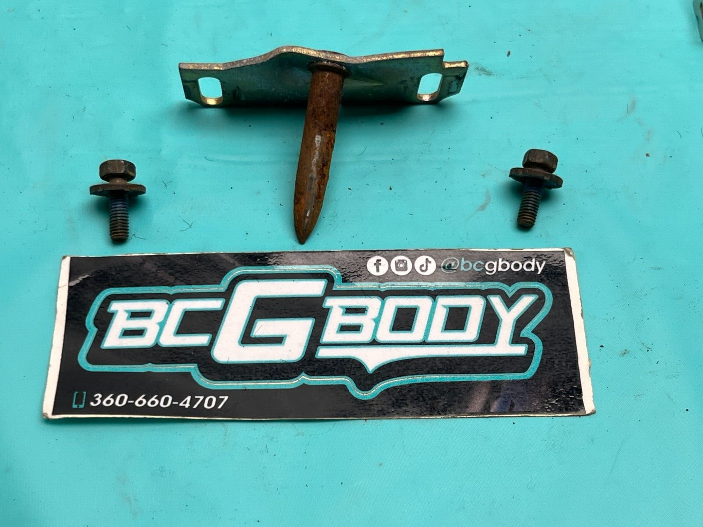 1978-1987 Gbody Monte Door Glass Alignment Track Guide Stop Pin LH Regal OEM GM